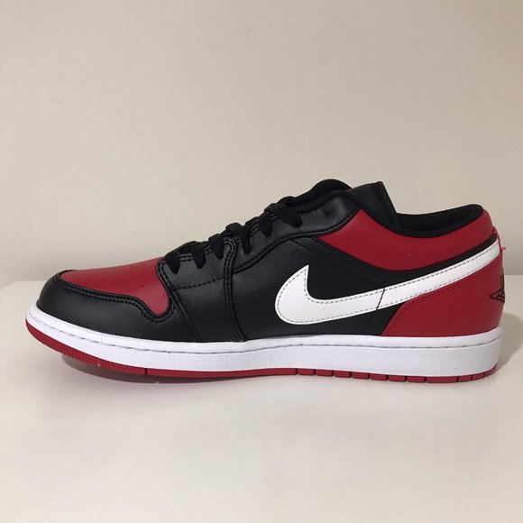 Nike Air Jordan 1 Low Alternate Bred Toe 553558-066 Size 10.5 Mens - Picture 8 of 16